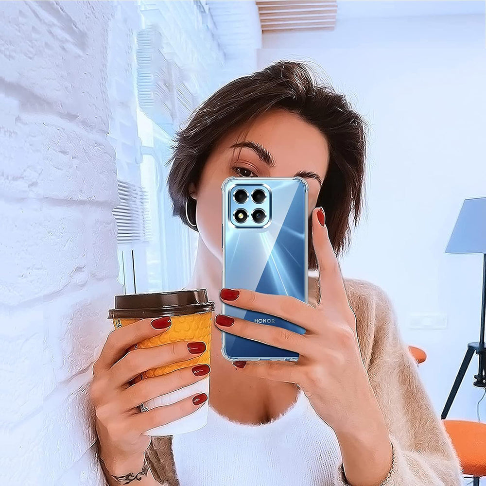 Θήκη για Honor 70 Lite / X6 / X8 5G, Techsuit, Ανθεκτική σε Κρούσεις Διαφανής, Διάφανη