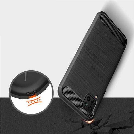 Θήκη για Huawei P40 lite 4G, Techsuit, Carbon, Μαύρο