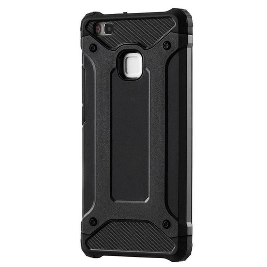 Θήκη για Huawei P9 lite (2016), Techsuit, Hybrid Armor, Μαύρη