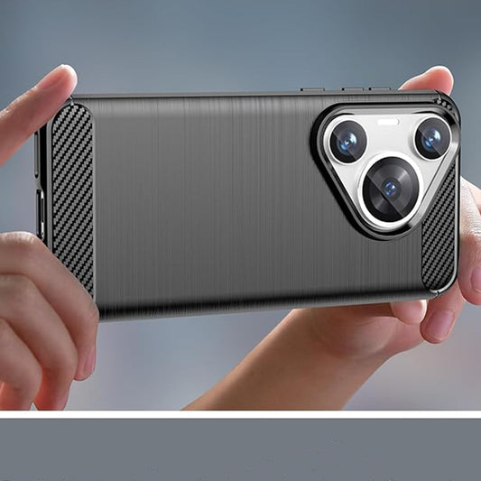 Θήκη για Huawei Pura 70, Techsuit, Carbon, Μπλε
