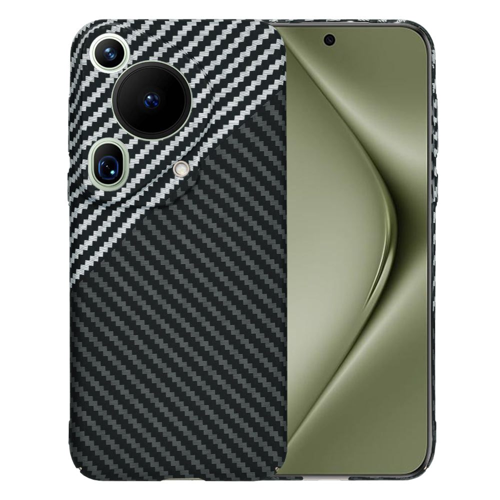 Θήκη για Huawei Pura 70 Ultra, Techsuit, Carbonite FiberShell, Μαύρο Γκρι