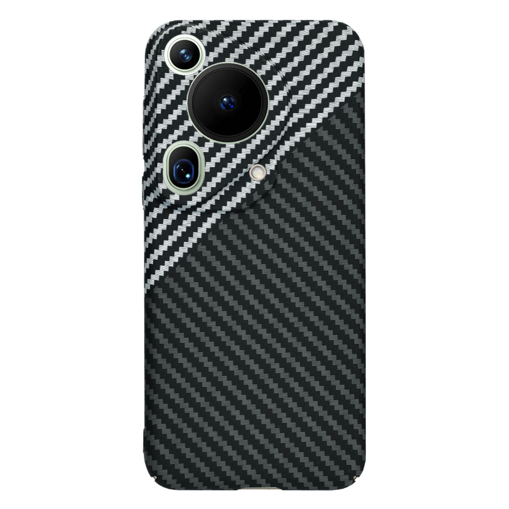 Θήκη για Huawei Pura 70 Ultra, Techsuit, Carbonite FiberShell, Μαύρο Γκρι