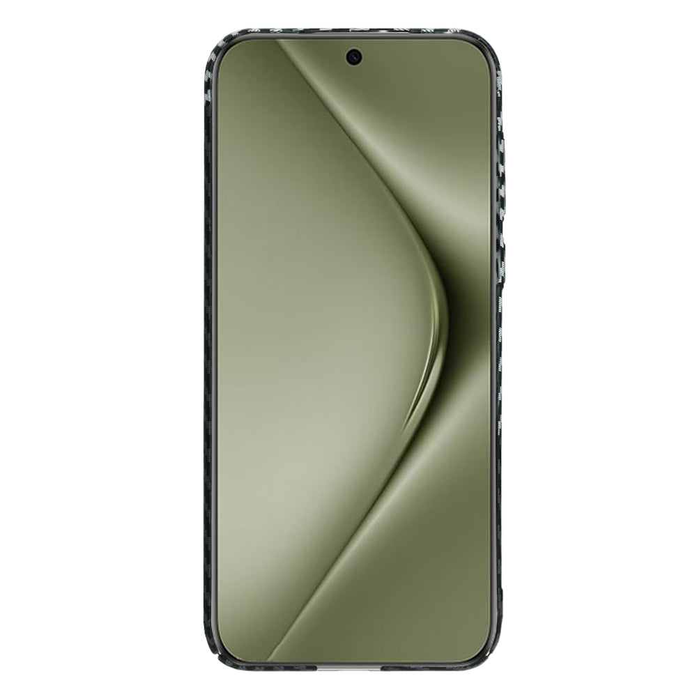 Θήκη για Huawei Pura 70 Ultra, Techsuit, Carbonite FiberShell, Μαύρο Γκρι