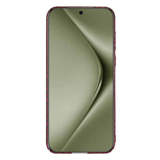 Θήκη για Huawei Pura 70 Ultra, Techsuit, Carbonite FiberShell, Κόκκινο