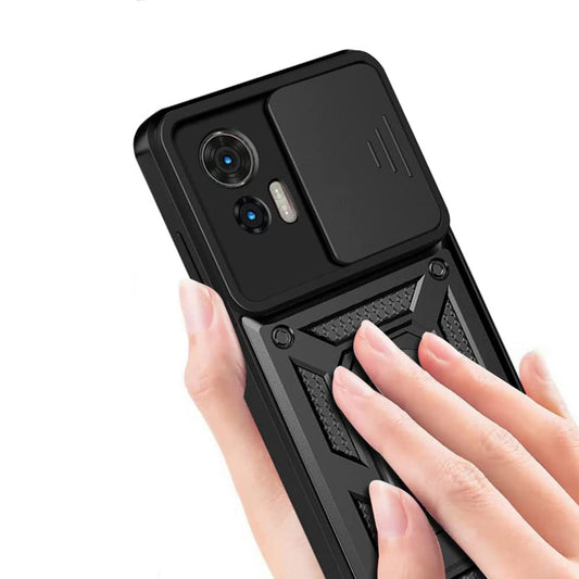 Θήκη για Motorola Edge 50 Fusion, Techsuit, CamShield, Μπλε