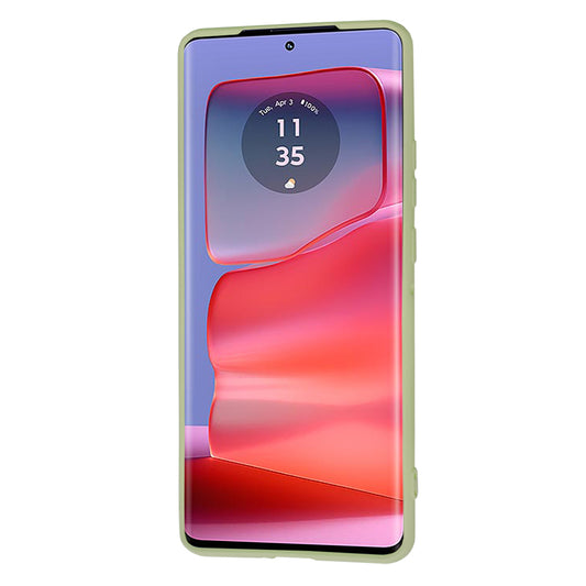 Θήκη για Motorola Edge 50 Pro, Techsuit, SoftFlex, Matcha