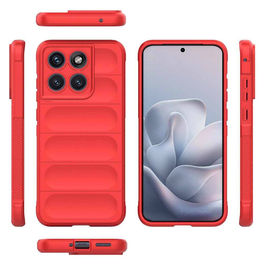 Case for Motorola Edge 70 Fusion, Techsuit, Magic Shield, Red