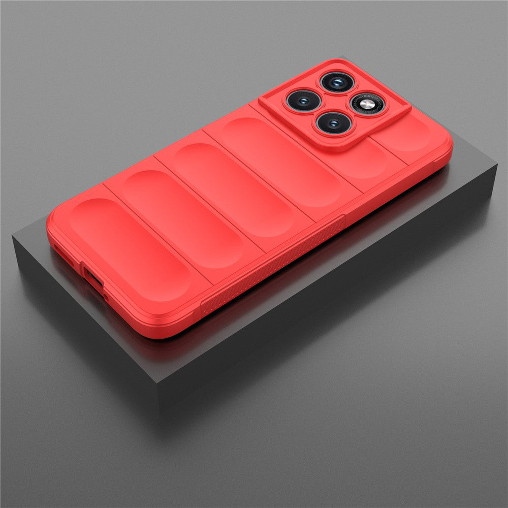 Case for Motorola Edge 70 Fusion, Techsuit, Magic Shield, Red