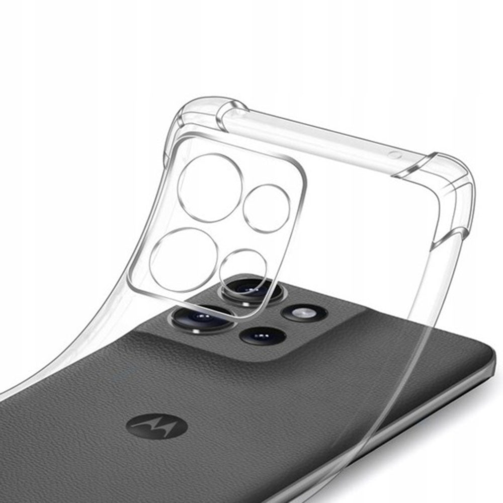 Θήκη για Motorola Edge 70 Fusion, Techsuit, Shockproof Clear, Διαφανής
