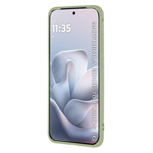 Θήκη για Motorola Edge 70 Fusion, Techsuit, SoftFlex, Matcha
