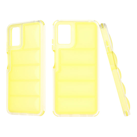 Θήκη για Motorola Moto E22i / E22, Techsuit, Wave Shield, Κίτρινη