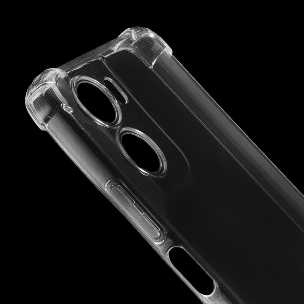 Case for Motorola Moto G06, Techsuit, Shockproof Clear, Transparent