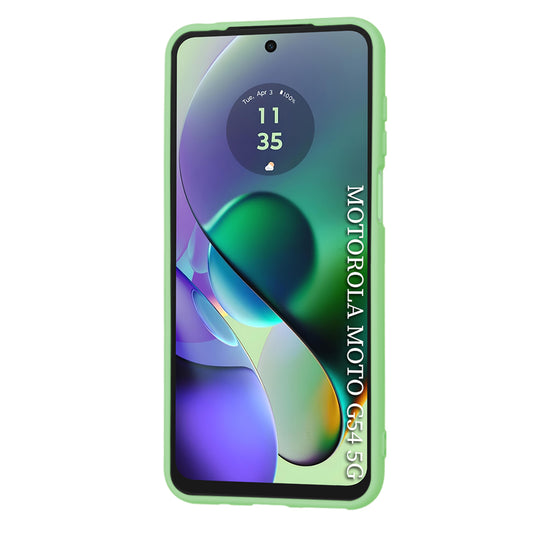 Θήκη για Motorola Moto G54, Techsuit, SoftFlex, Ανοιχτό Πράσινο