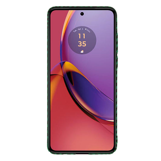 Θήκη για Motorola Moto G84, Techsuit, Carbonite FiberShell, Πράσινο