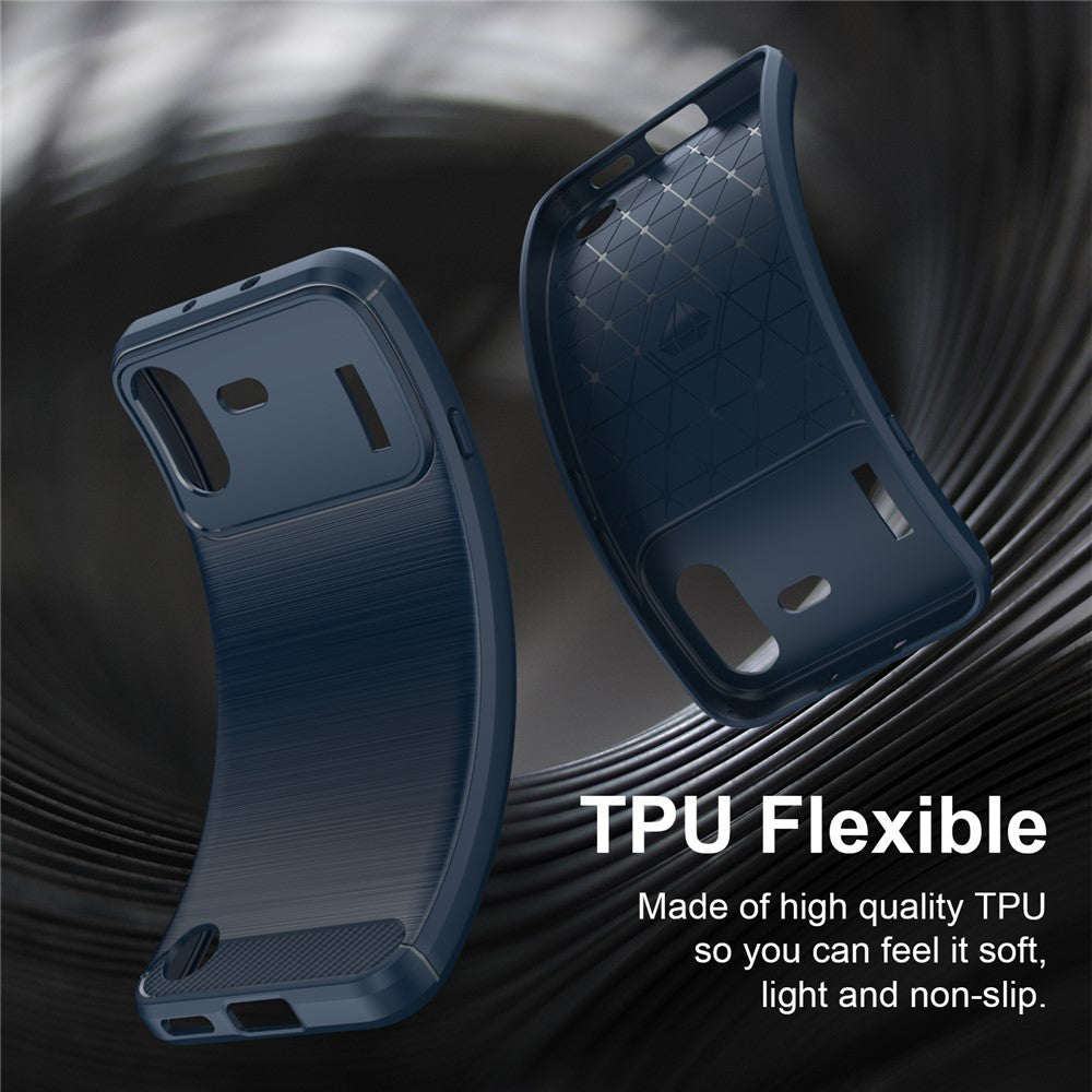 Case for Nothing Phone (4b), Techsuit, Carbon, Blue