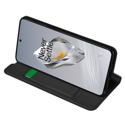 Θήκη για OnePlus 12, Techsuit, Magskin Book, Μαύρη