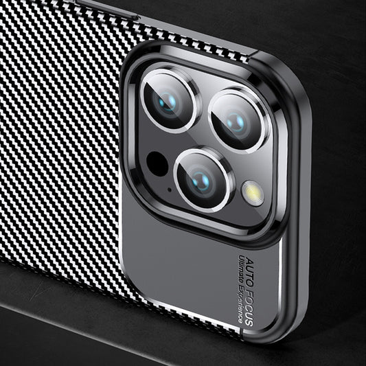 Θήκη για OnePlus 13R, Techsuit, CarbonFiber, Μαύρο