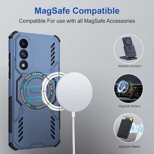 Θήκη MagSafe για OnePlus Nord 5, Techsuit, ArmorMag, Μαύρο