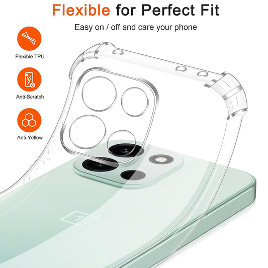 Θήκη για OnePlus Nord 6, Techsuit, Shockproof Clear, Διαφανής