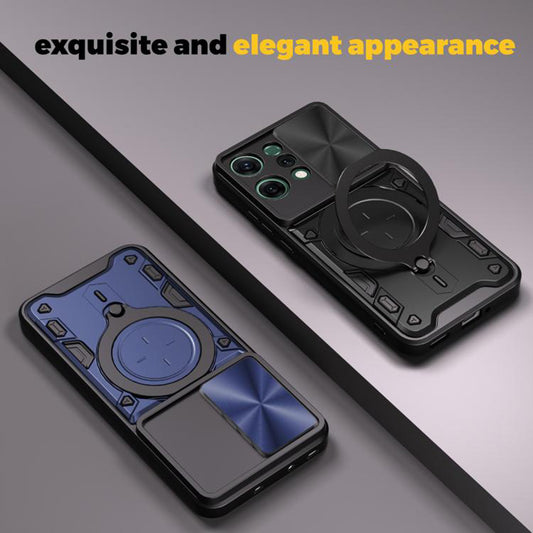 Case for Oppo Reno14, Techsuit, CamGuard Pro, Purple