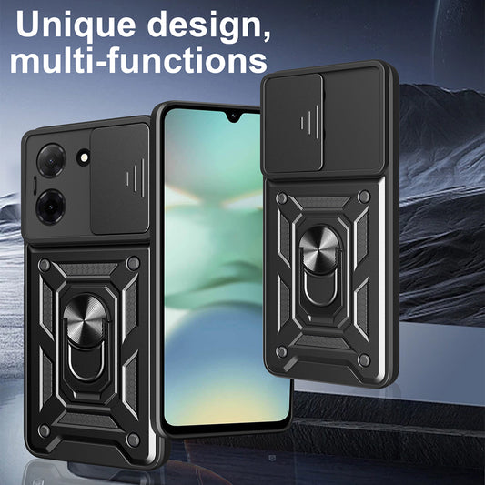 Θήκη για Oppo Reno15, Techsuit, CamShield, Μαύρη