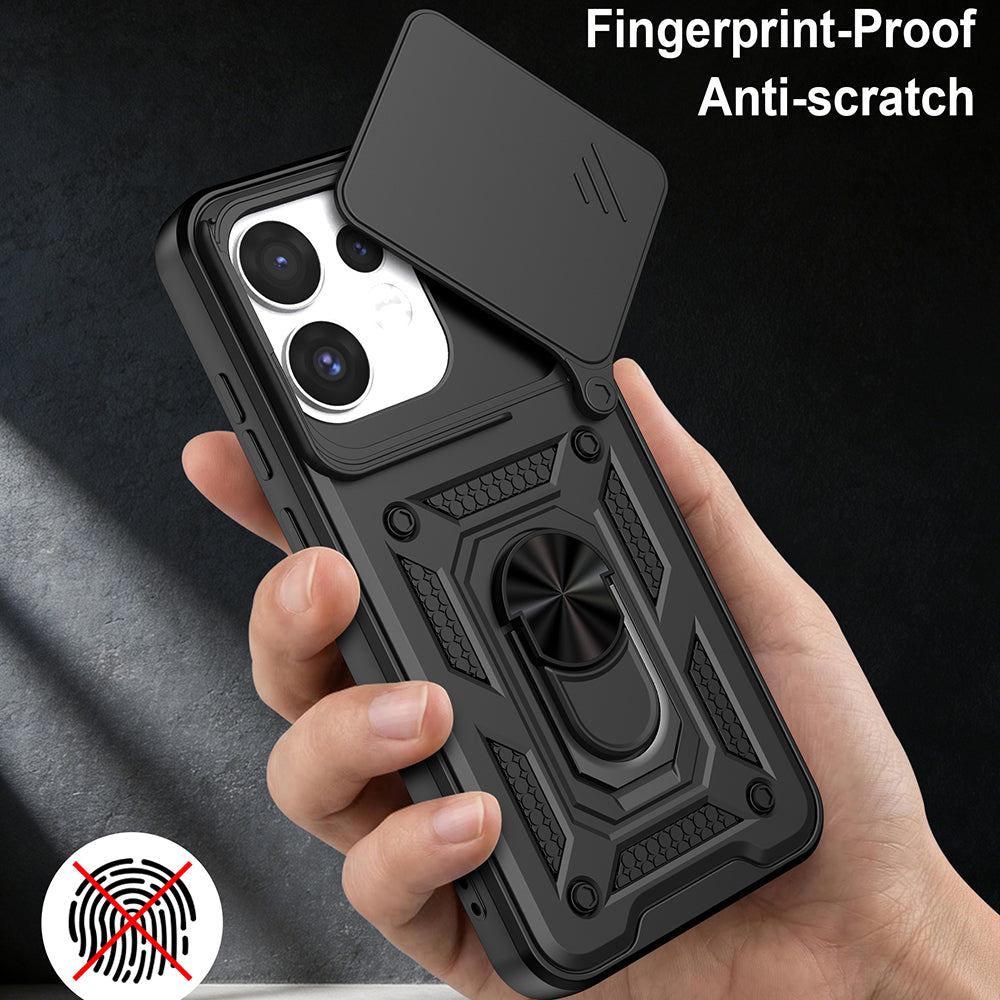 Case for Oppo Reno16 / Reno16 Pro, Techsuit, CamShield, Blue