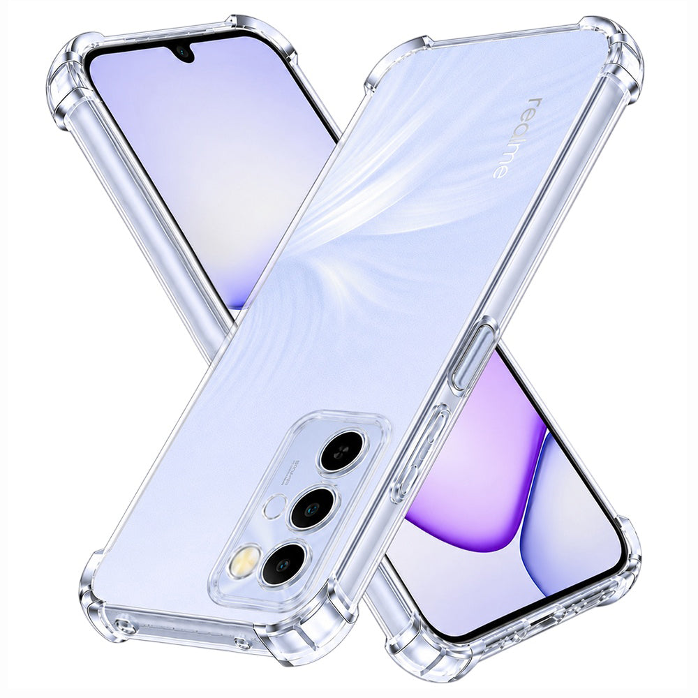 Case for Realme C100 5G, Techsuit, Shockproof Clear, Transparent