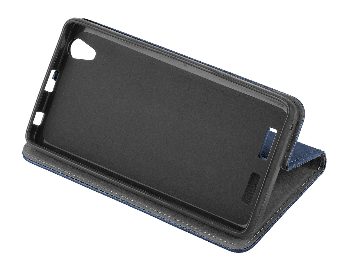Θήκη για Samsung Galaxy A16 5G A166 / A16 4G A165, OEM, Smart Magnet, Μπλε σκούρο