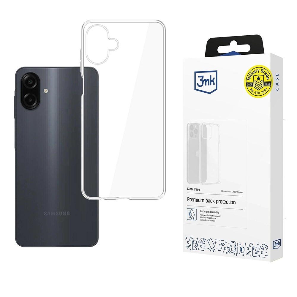 Case for Samsung Galaxy A07 4G A075, 3MK, Clear, Transparent