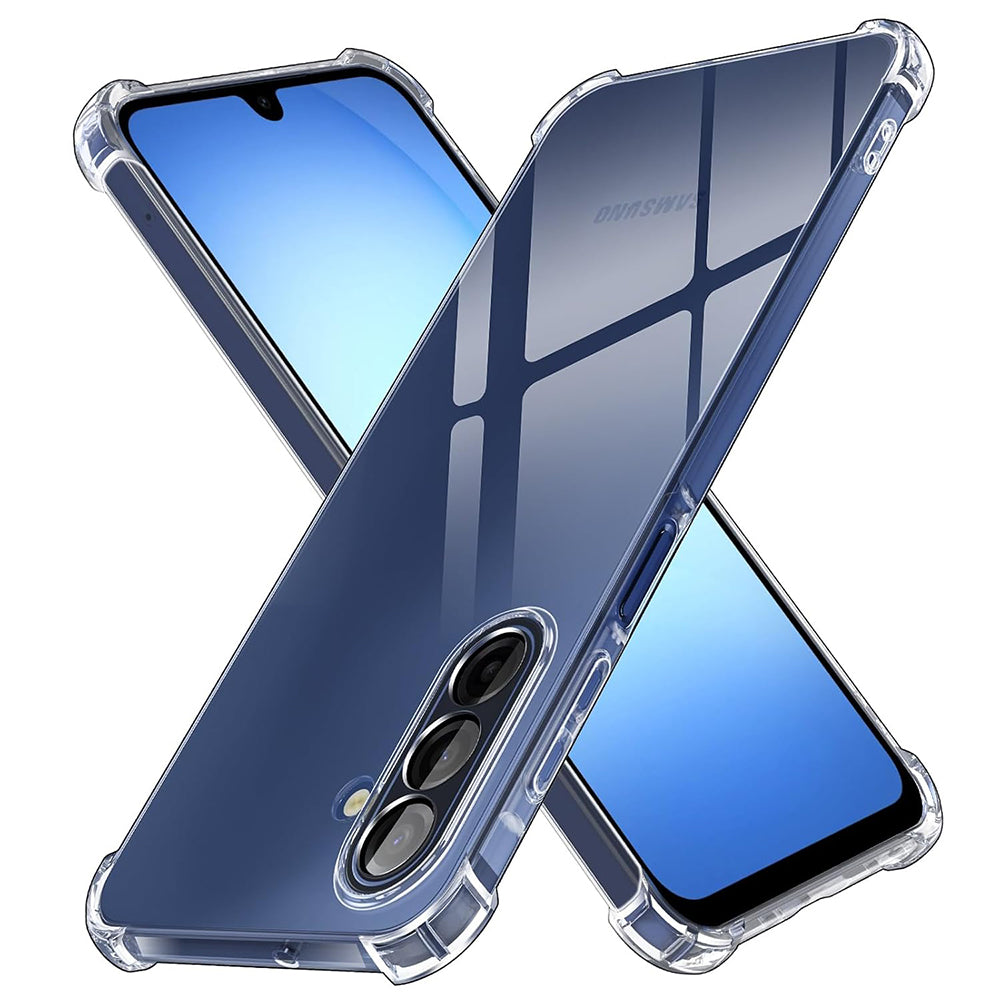 Case for Samsung Galaxy A18 5G A186 / A18 4G A185 / F17 / M17 / A17 4G A175, Techsuit, Shockproof Clear, Transparent