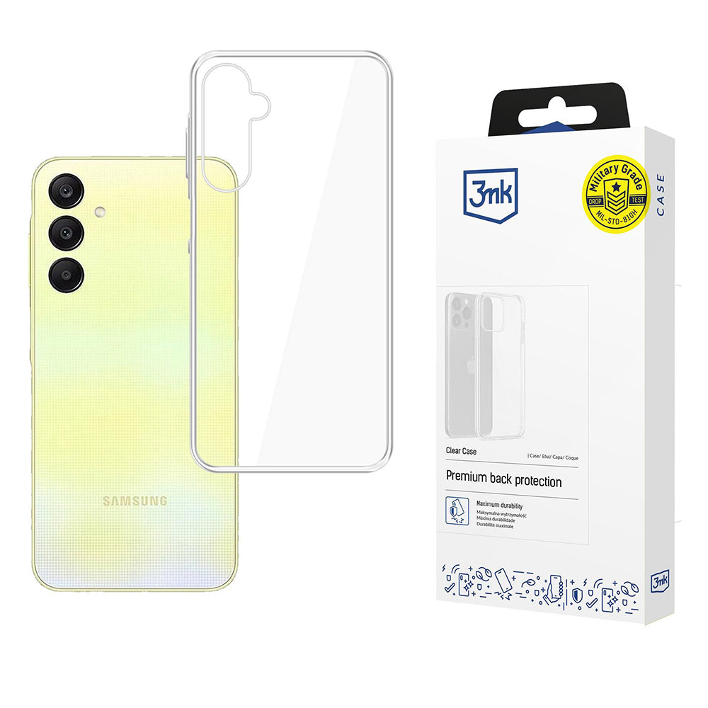 Θήκη για Samsung Galaxy A26 A266, 3MK, Διαφανής, Διάφανη