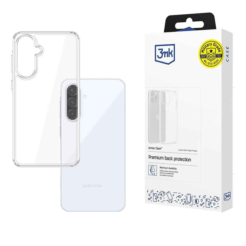 Case for Samsung Galaxy A36 A366, 3MK, Armor, Transparent