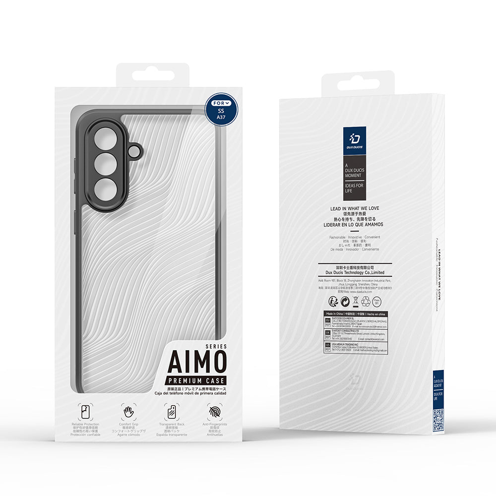 Case for Samsung Galaxy A37 5G, DUX DUCIS, Aimo, Black
