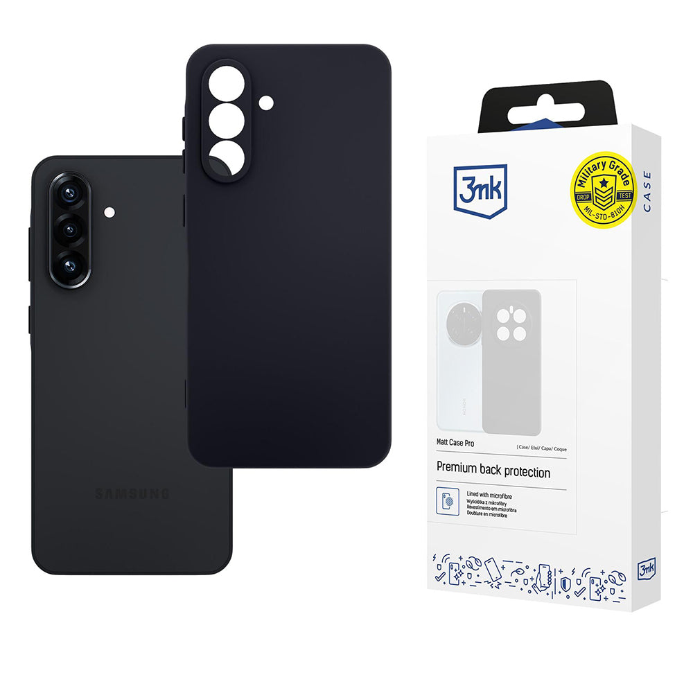 Case for Samsung Galaxy A56 A566, 3MK, Matte Black