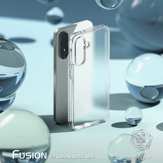 Θήκη για Samsung Galaxy A56 A566 / A36 A366, Ringke, Fusion, Ματ Διαφανής