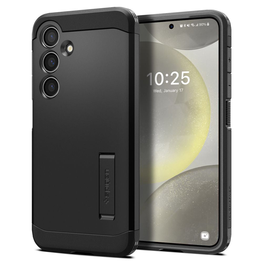 Case for Samsung Galaxy S24 S921, Spigen, Tough Armor, Black ACS07355