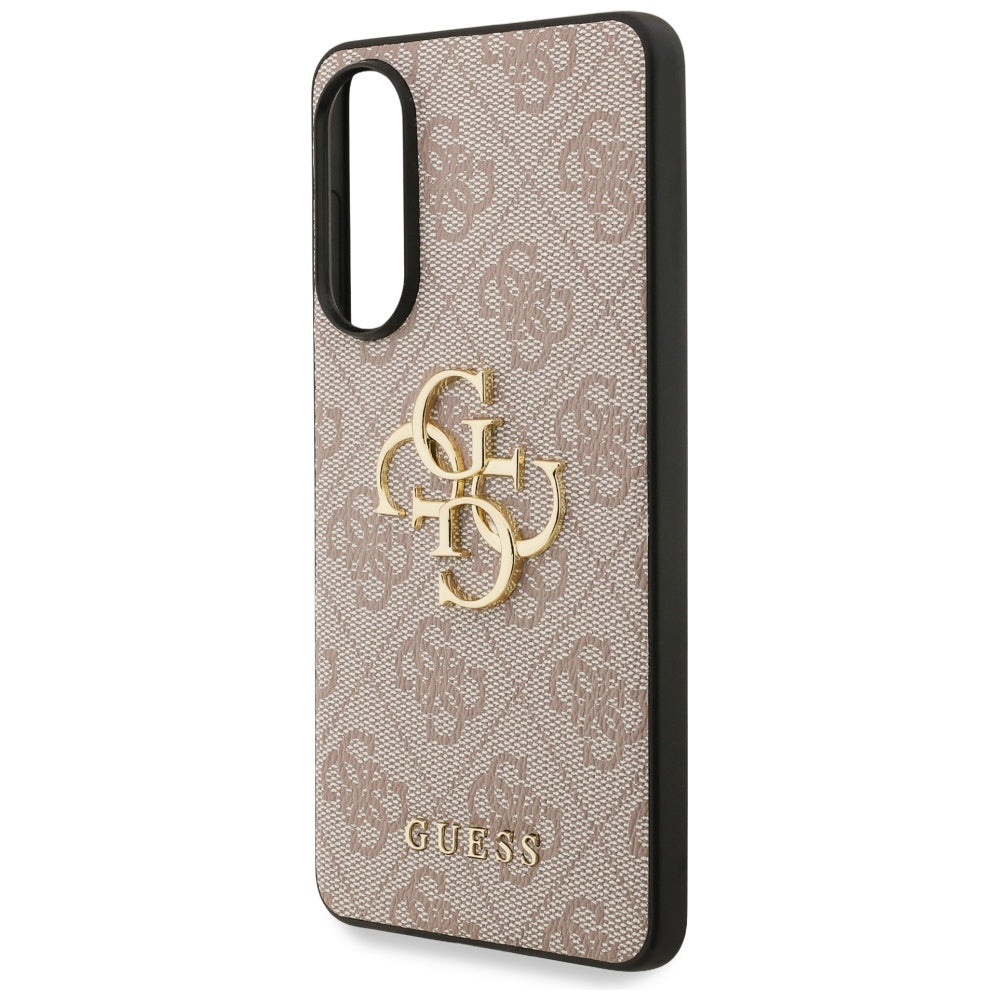 Case for Samsung Galaxy S25 Edge S937, Guess, Big 4G Logo Classic, Pink