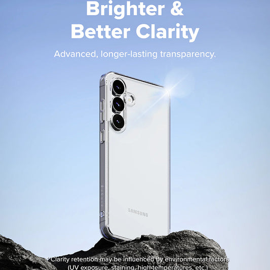Θήκη για Samsung Galaxy S25 FE, Ringke, Fusion, Διαφανής