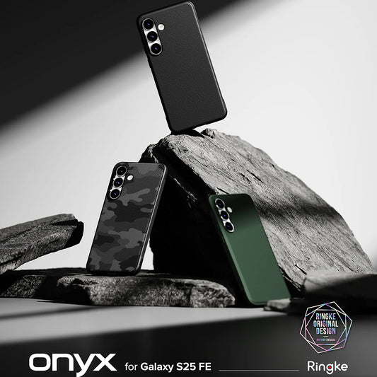 Θήκη για Samsung Galaxy S25 FE, Ringke, Onyx, Μαύρη