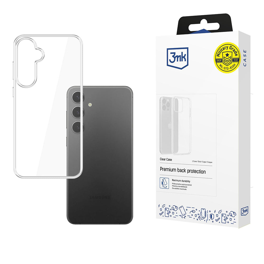 Θήκη για Samsung Galaxy S25+ S936, 3MK, Διαφανής, Διάφανη