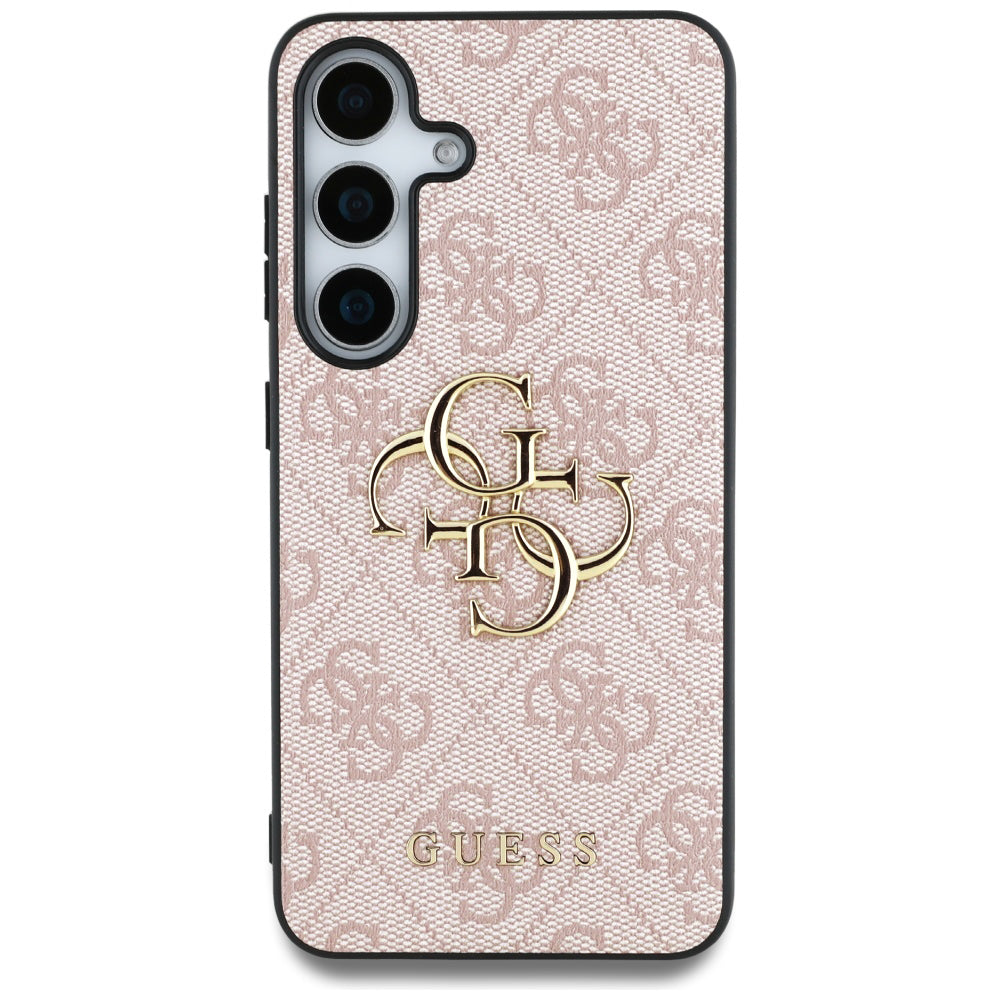 Case for Samsung Galaxy S25 S931, Guess, 4G Big Logo, Pink