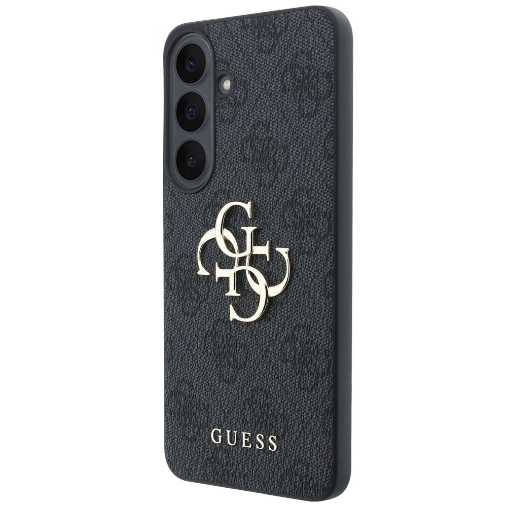 Θήκη για Samsung Galaxy S26 FE S741, Guess, 4G Μεταλλικό Λογότυπο, Μαύρο
