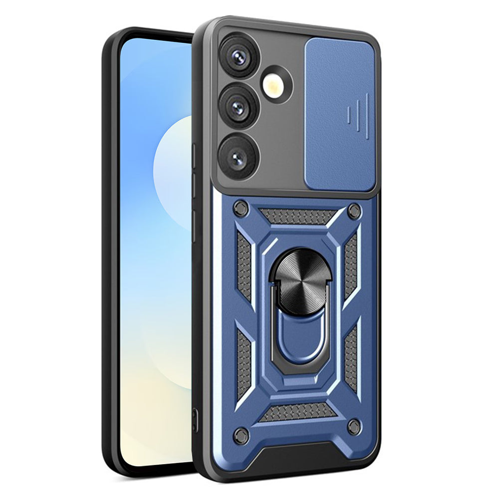 Case for Samsung Galaxy S26 S942, Techsuit, CamShield, Blue