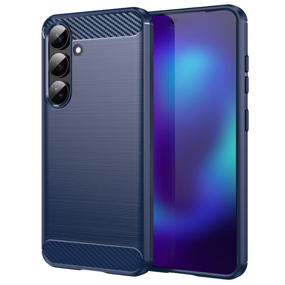 Case for Samsung Galaxy S26 S942, Techsuit, Carbon, Blue