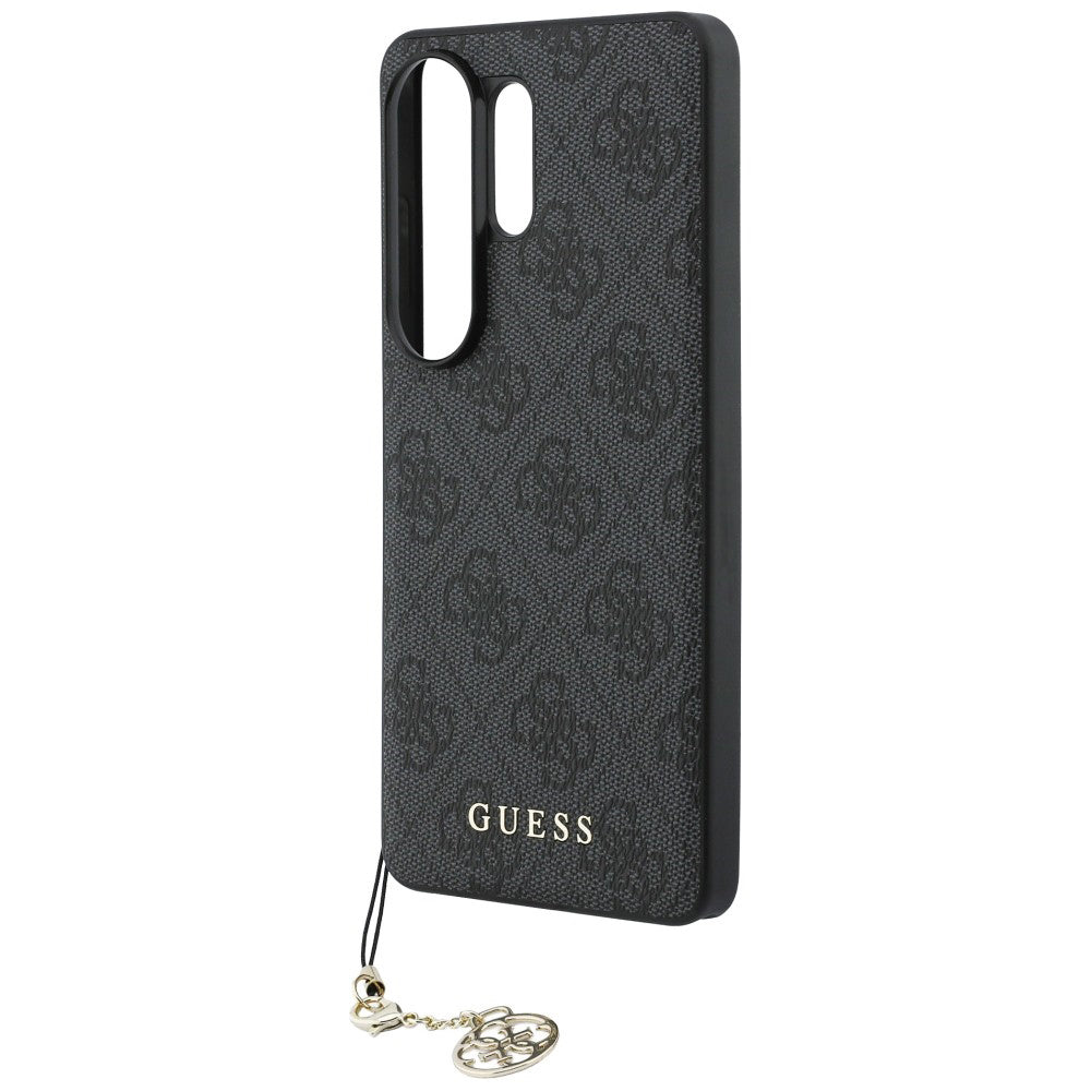 Case for Samsung Galaxy S26 Ultra S948, Guess, 4G Classic Logo Charm, Black