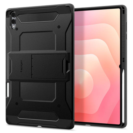 Θήκη για Samsung Galaxy Tab S11 Ultra, Spigen, Tough Armor, Μαύρη ACS10218