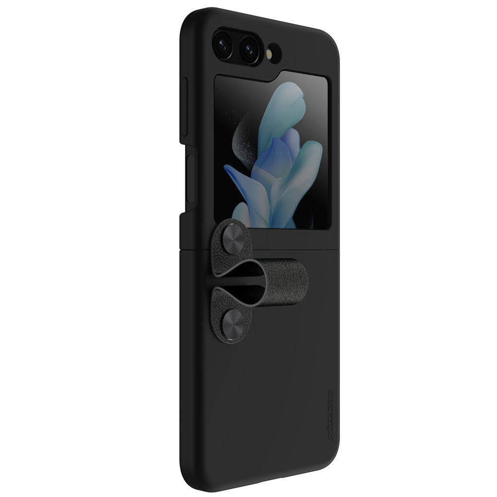 Case for Samsung Galaxy Z Flip5 F731, Nillkin, Flex, Black