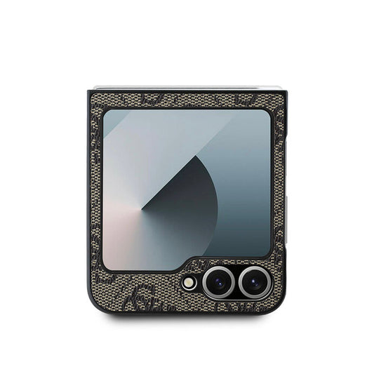 Θήκη για Samsung Galaxy Z Flip7 F766, Guess, 4G Metal Logo, Ροζ