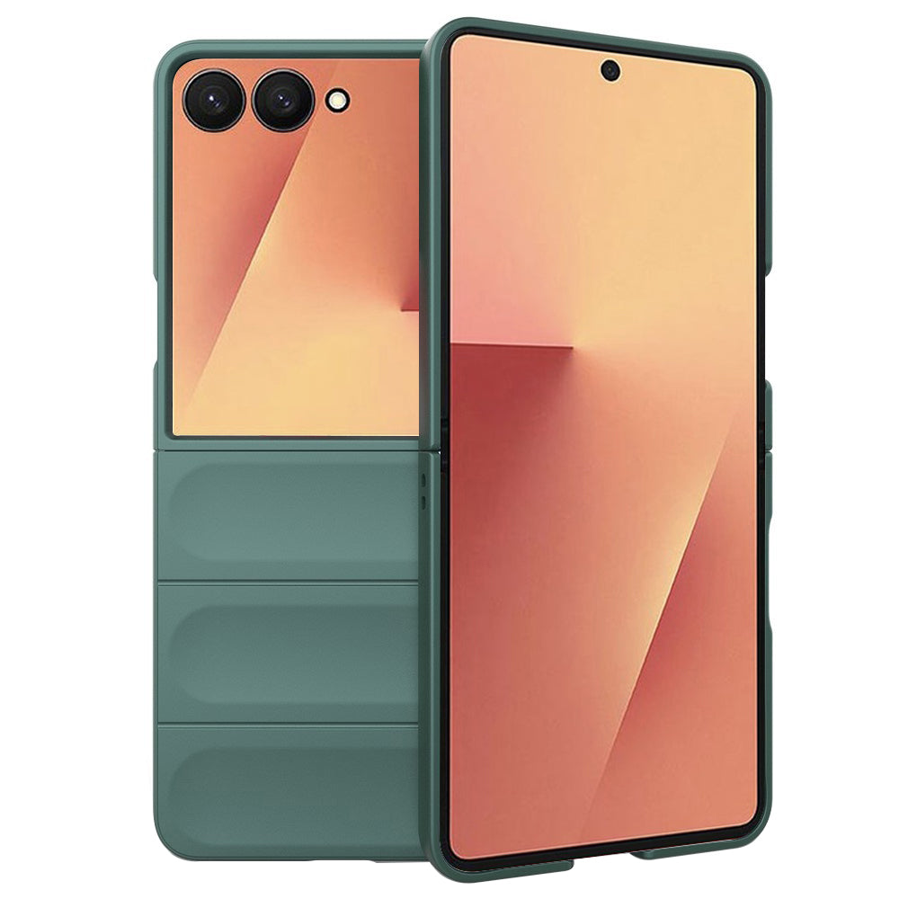 Θήκη για Samsung Galaxy Z Flip7 F766, Techsuit, Magic Shield, Πράσινο
