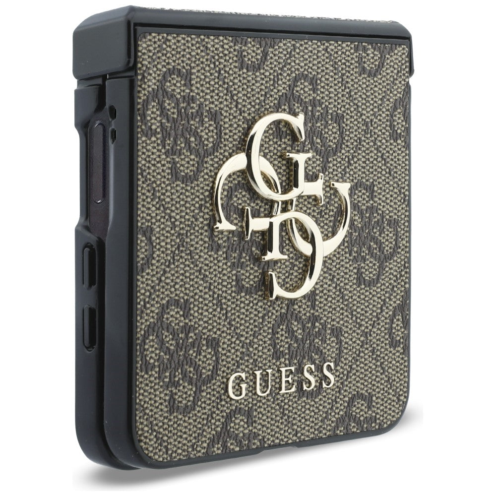 Θήκη για Samsung Galaxy Z Flip8 F776, Guess, 4G Big Logo, Καφέ